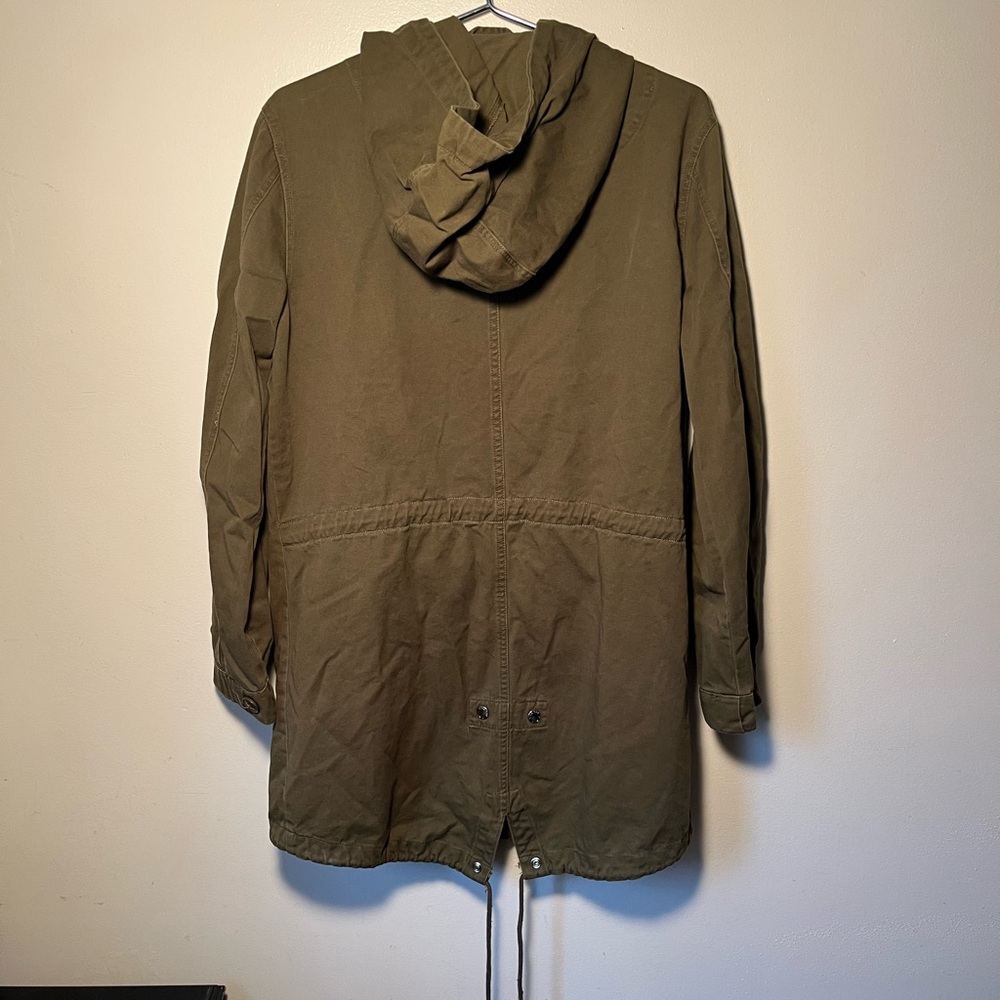 Straight To Hell Green Fishtail Parka medium - Picture 3 of 11